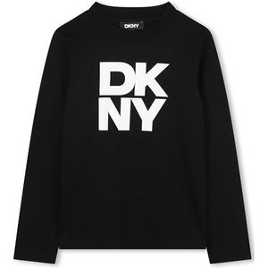 DKNY - D62457 - T-shirt - Zwart - Unisex