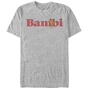 Disney Classics Bambi - Dream Big Unisex Crew neck T-Shirt Melange grey M