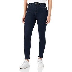 7 For All Mankind Dames Aubrey Slim Illusion Jeans, donkerblauw, regular, Donkerblauw, 44