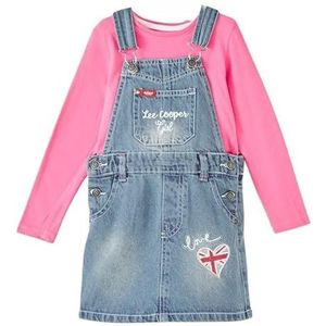 Lee Cooper LC11594 2RO roze jurk, 8 jaar meisje, Roze, 8 Jaren