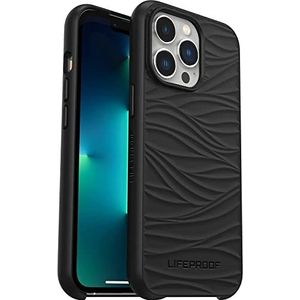 LifeProof Wake Case voor iPhone 13 Pro, Schokbestendig, Valbestendig tot 2 meter, Dunne beschermende hoes, Duurzaam gemaakt van gerecycled oceaanplastic, Zwart