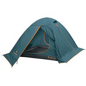 Ferrino Kalahari 3 tent, 2 ingangen van Cui 1 met klamboe, uniseks, jeugd, blauw, 3