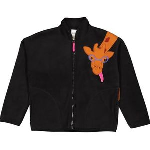 Fred's World - Fleecejack - Zwart - Volwassenen - Giraffe