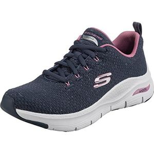Skechers Arch FIT sneakers voor dames, marineblauw, 5 UK