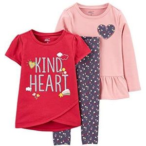 Simple Joys by Carter's Girls' 3-Piece Playwear Set