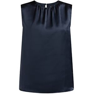 baradello Damesblouse met korte mouwen 31324892-BA01, marineblauw, S, Donkerblauw, S