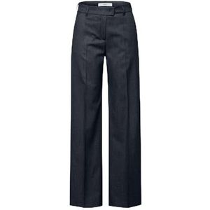 Style Maine Style Maine - Wool Touch Broek in ontspannen silhouet, marineblauw, 36W x 32L