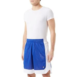 Champion Legacy Icons Pants - Soft Mesh Two-Tone bermuda shorts, elektrisch blauw/wit, M heren SS24, elektrisch blauw/wit, M