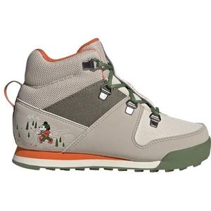 adidas Uniseks-Kind TERREX DISNEY SNOWPITCH COLD.RDY WINTER SHOES, wonder beige/olive strata/orange, 31 EU