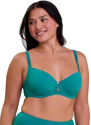 Moorea - Push-up Bikini-BH - Blauw - 80% Polyamide, 20% Elasthan