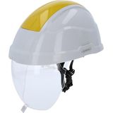 KS Tools - 117.0136 - Veiligheidshelm - Geel - Met Gezichtsbescherming