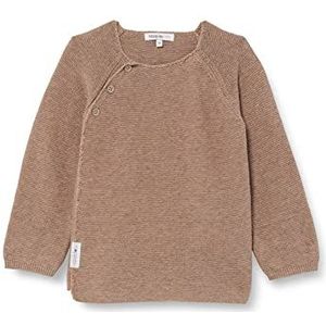 Noppies Baby Longsleeve Pino van Biologisch Katoen Taupe Melange