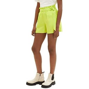 TOM TAILOR Denim Dames bermuda shorts 1035702, 24702 - Neon Lime, XS