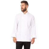 Chef Works Le Mans Chef Coat Kookjack, uniseks, X-Large, wit, 1