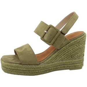 Tom Tailor Sandalen met sleehak en gesp