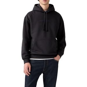 Levi's - Hoodie - ARCHIVAL 2HP PHANTOM - Met Logo-Opschrift