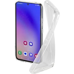 Hama Samsung Galaxy A54 5G Hoes Crystal Clear (Transparant Samsung A54 Hoes TPU Soft Case met anti-slip oppervlak) Transparant