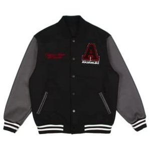 Tealer Varsity Akatsuki Jacket, zwart, L, uniseks, zwart., L