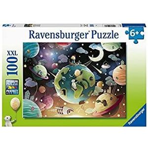 Ravensburger puzzel Fantasie planeten - Legpuzzel - 100 XXL stukjes