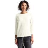 Street One - Dames Shirt - Wit - Gebreide Look