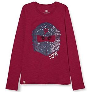 LEGO Ninjago T-shirt met lange mouwen voor meisjes, 497, donkerroze, 92 cm