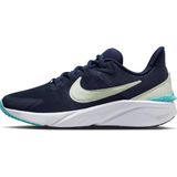 Nike - Star Runner 4 - Hardloopschoenen - Blauw - Rubber Zool