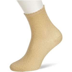 PIECES Damessokken, Berken/detail:GOUD COLOR LUREX, 39/41 EU