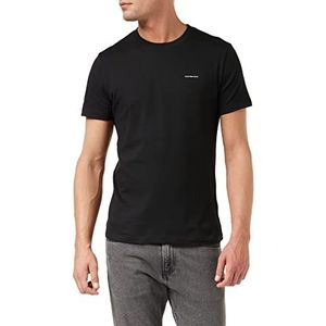 Calvin Klein Jeans Heren T-shirts, Zwarte schoonheid/Zwarte schoonheid, XXL