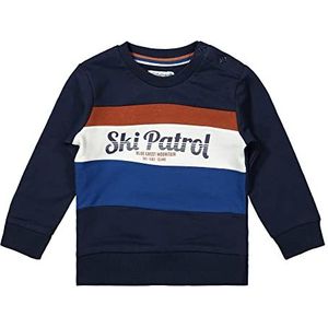 Dirkje Jongens sweater, blauw, 0 maanden