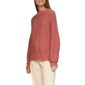 Gebreide Trui - Oversized - Zacht - Fijn Structuurpatroon - Geribde Boorden