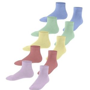 Esprit - Solid-Mix - Sneakersokken - Veelkleurig - 5-Pack - Duurzaam Organisch Katoen