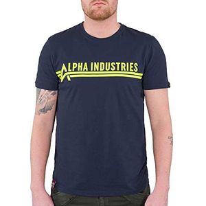 ALPHA INDUSTRIES heren t shirt, blauw (bleu marine), XXL