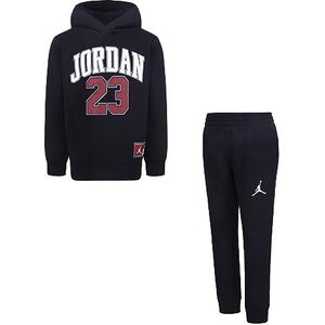 Jordan trainingspak voor kinderen, jersey, zwart, maat 3-4 A Code 85C651-023, Zwart/Rood/Wit, 3 Jaar