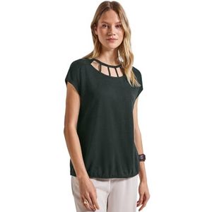 Street One - T-shirt - Luchtig - Linnen Look - Dames