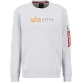 Alpha Industries - Alpha Label - Sweatshirt - Zwart - Katoen