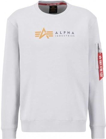 Alpha Industries - Alpha Label - Sweatshirt - Zwart - Katoen