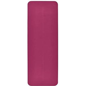 Manduka Begin Yogamat - Perfect voor beginners in yoga en pilates, dames en heren, 5 mm dik, omkeerbaar, 172 cm donkerroze
