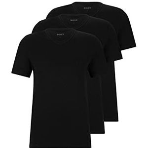BOSS Heren T-shirt, zwart 1, XXL