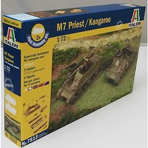 Italeri 510007513-1:72 US M7 Priest 105 mm/Kang. FA.Ass.Kit, tank