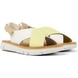 Sportieve Riempjessandalen - Meerdere Kleuren - Rundleer en Gerecycled Polyester