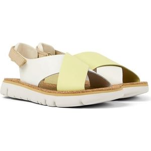 Sportieve Riempjessandalen - Meerdere Kleuren - Rundleer en Gerecycled Polyester