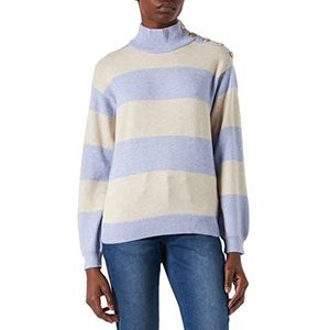 Cream CRDela Knit Turtleneck pullover, blauw, XS dames