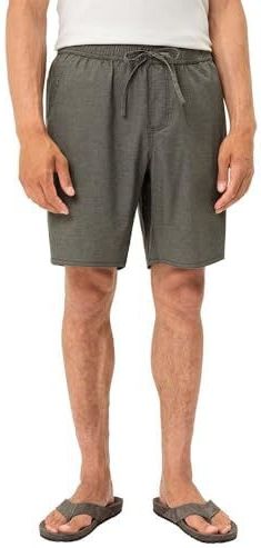 Herenshort - Hennep - Groen - Elastische Tailleband - 2 Voorzakken