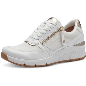 Tamaris 8-83718-42 Sneakers voor dames, wit, 42 EU breed, wit, 42 EU Breed