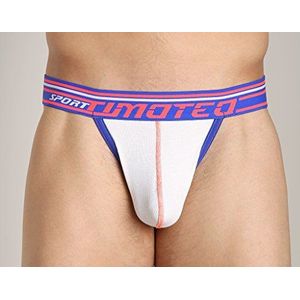Timoteo Proton Glow Booty Thong - wit - S, per stuk verpakt (1 x 1 stuks)