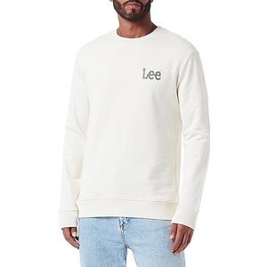 Lee Wobbly SWS Sweatshirt voor heren, ecru, XXL