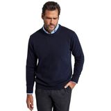 JP1880 Trui ronde halsmarine, Effen