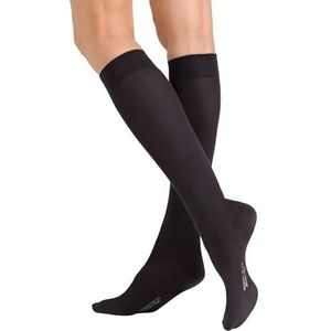 Hudson Relax Fine Kniekousen voor dames, drukvrije tailleband, Antraciet 0545, 35-38 EU