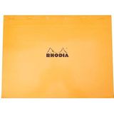 Rhodia 38200C notitieblok (DIN A3+, 42 x 31,80 cm, microgeperforeerd, geruit, 80 vellen) 1 stuk, oranje