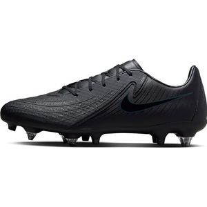 Nike - Phantom GX II Academy Voetbalschoenen - Zwart Donkergroen - Synthetisch - IJzeren Noppen